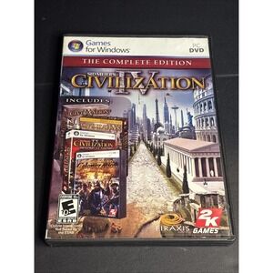 Sid Meier's Civilization IV: The Complete Edition (PC, 2009)
